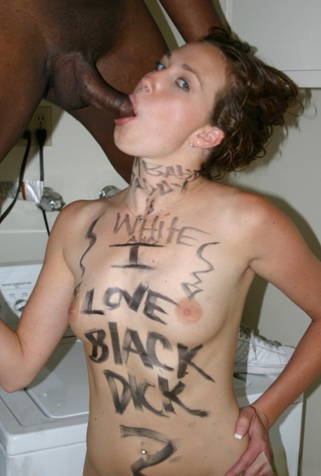 Blacks blonde wife